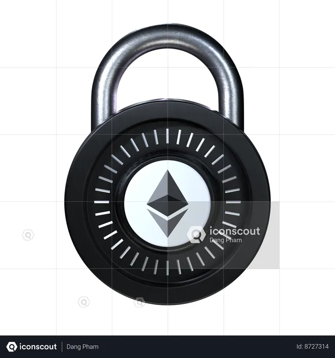 Ethereum  3D Icon