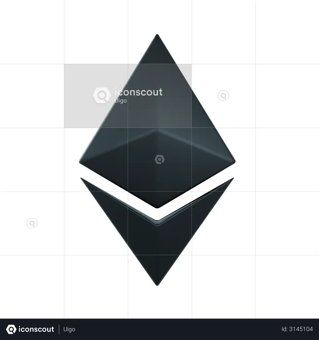 Ethereum  3D Illustration