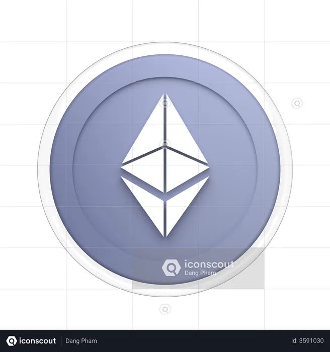 Ethereum  3D Illustration