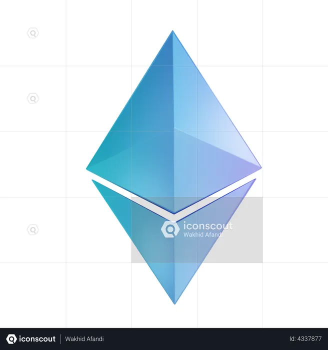 Ethereum  3D Illustration