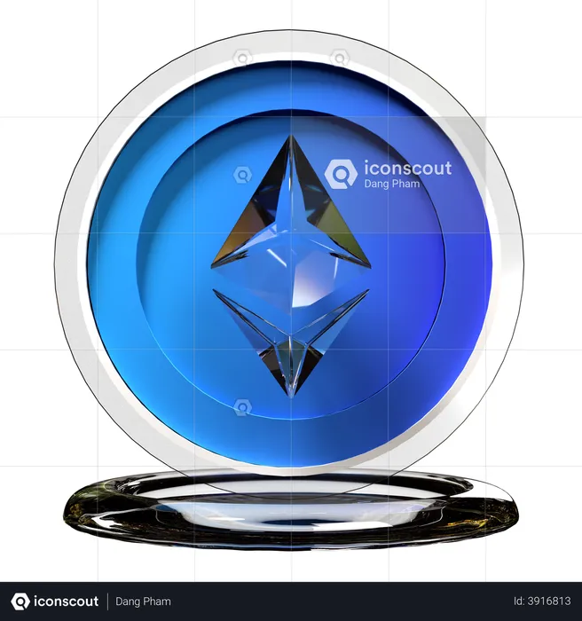 Ethereum  3D Illustration