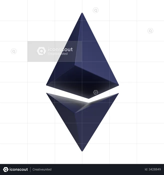 Ethereum  3D Illustration