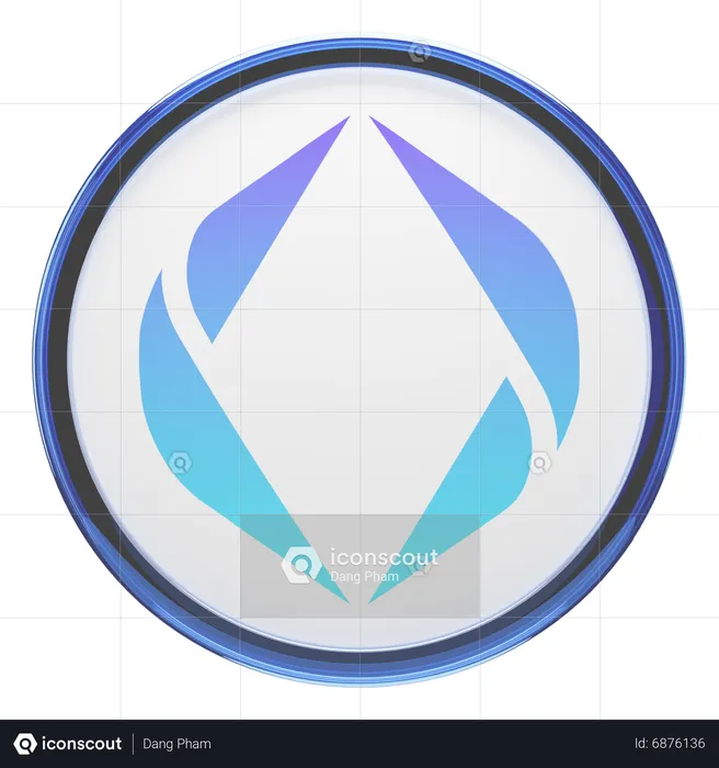 Ethereum-Namensdienst  3D Icon