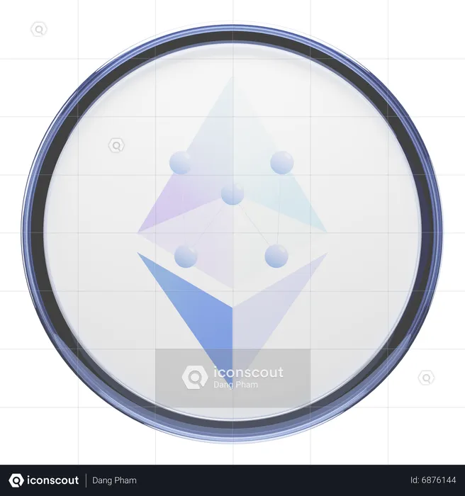 Ethereumpow  3D Icon