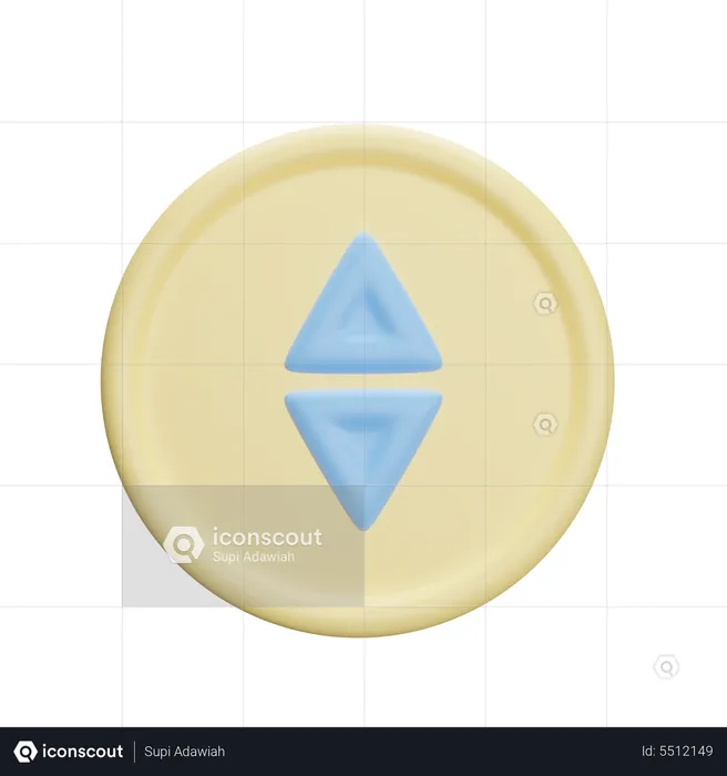 Ethereum  3D Icon