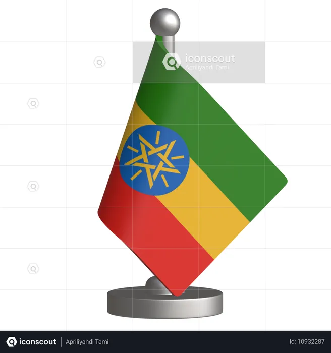 Ethiopia  3D Icon