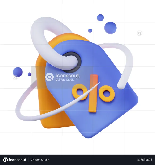 Etiqueta de precio  3D Icon