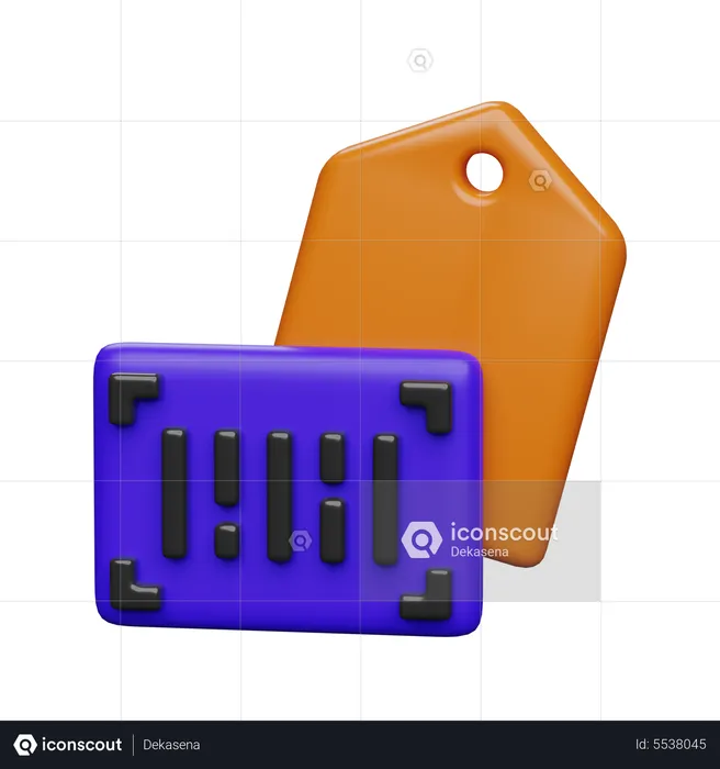 Etiqueta de preço  3D Icon