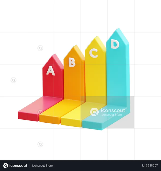 Tableau des étiquettes  3D Illustration