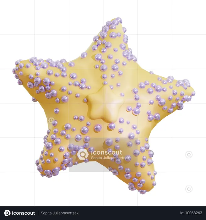Étoile de mer  3D Icon