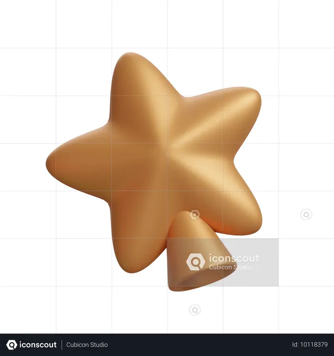 Étoile de Noël  3D Icon