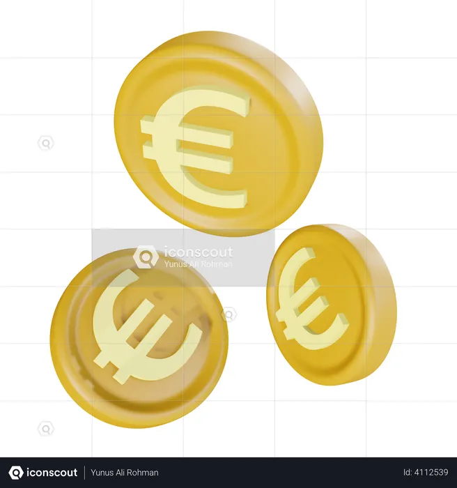 Euro  3D Illustration