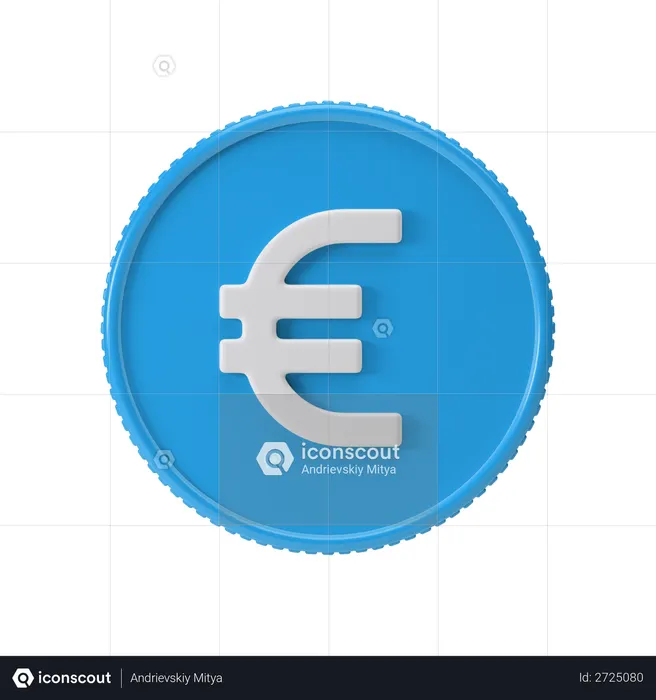 Euro  3D Illustration