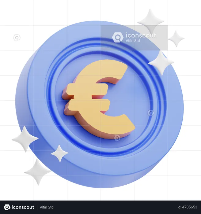 Euro  3D Illustration