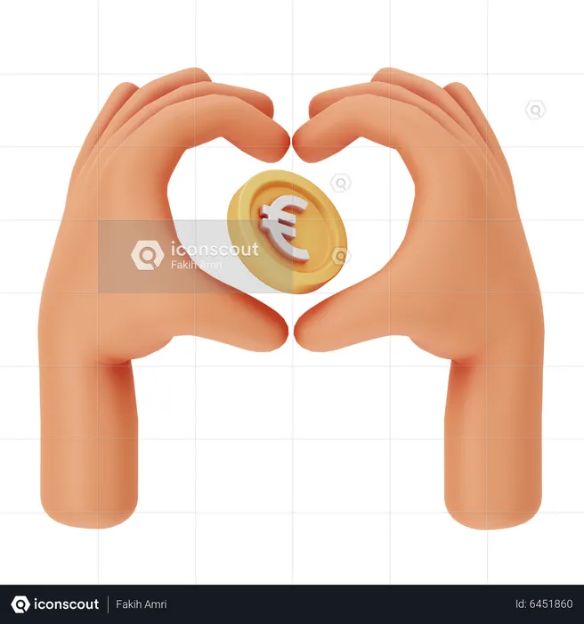 Euro Care  3D Icon