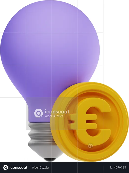 Euro Idea  3D Illustration