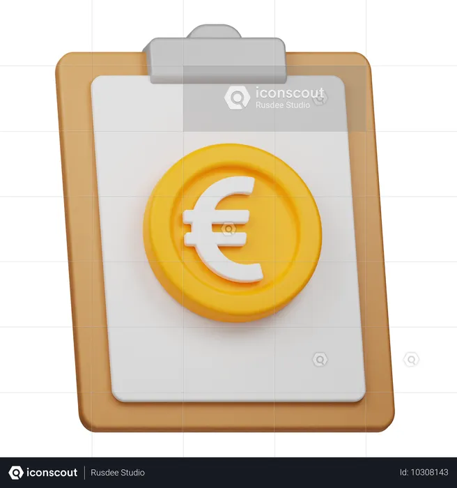 Euro-Münzenbericht  3D Icon