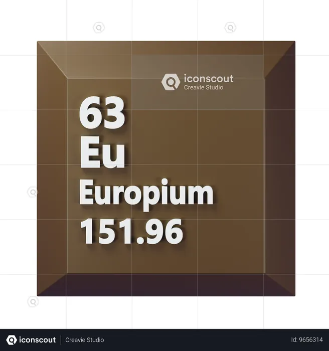 Európio  3D Icon