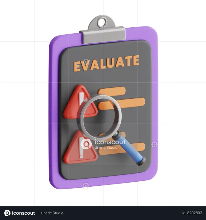 Evaluar  3D Icon