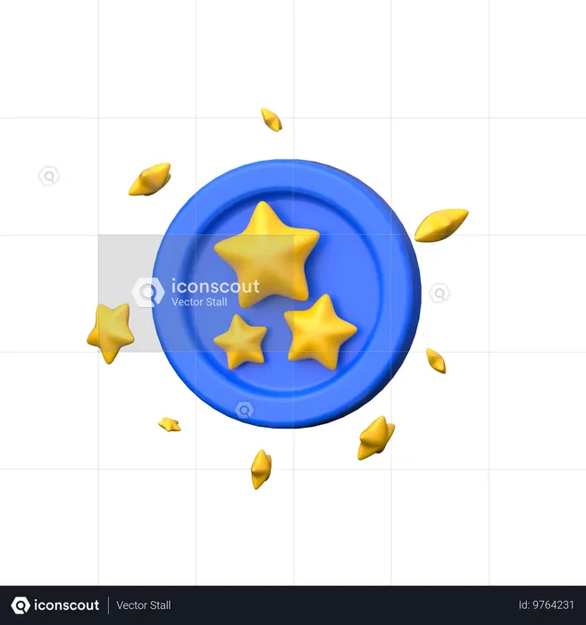 Évaluations des achats en ligne.  3D Icon