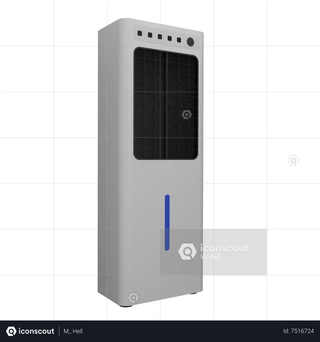 Evaporative Cooler  3D Icon