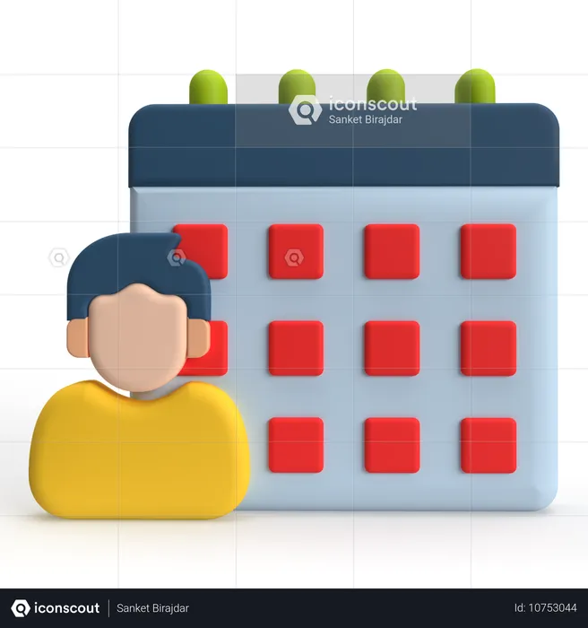 Eventplaner  3D Icon