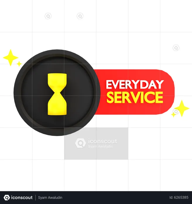 Everyday Service  3D Icon