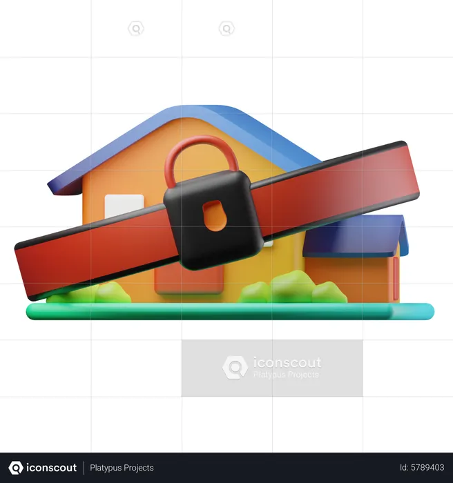 Eviction  3D Icon
