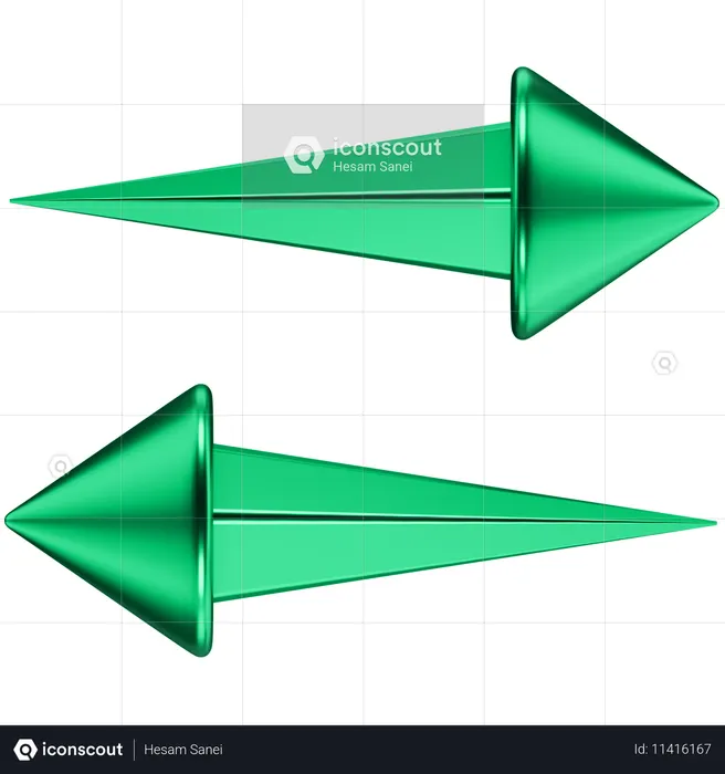 交換  3D Icon