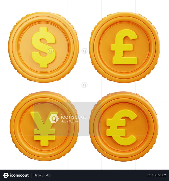 Exchange Rate  3D Icon