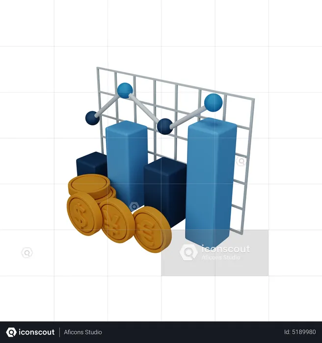 Exchange rate  3D Icon