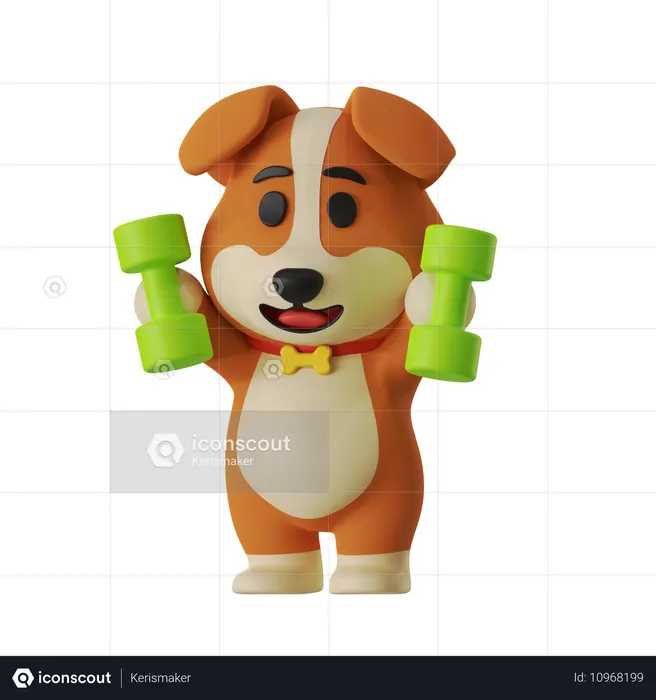 Exercise  3D Icon
