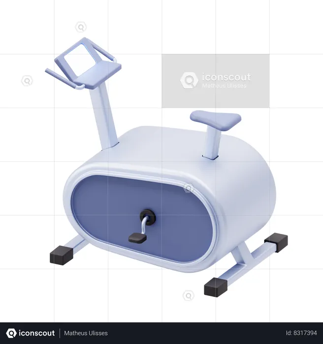 Exercise Bike  3D Icon