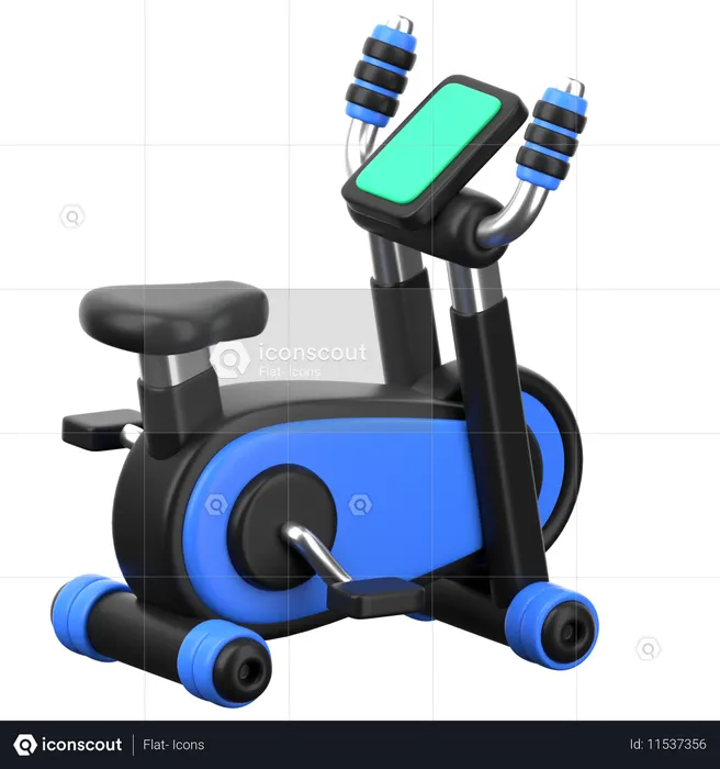 Exercise Bike  3D Icon