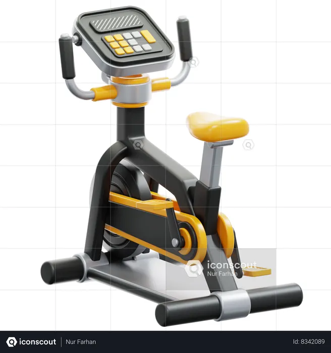 Exercise Bike  3D Icon