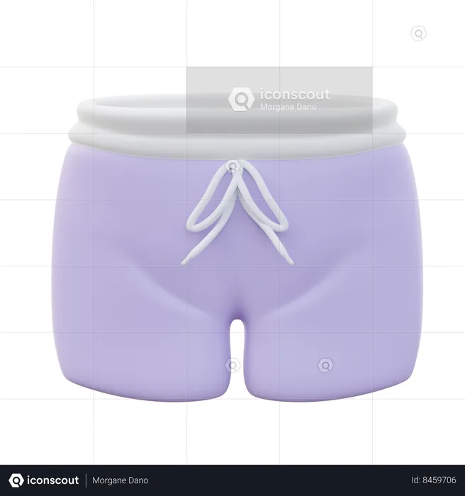 Exercise shorts Women  3D Icon