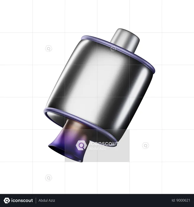 Exhaust Tip  3D Icon