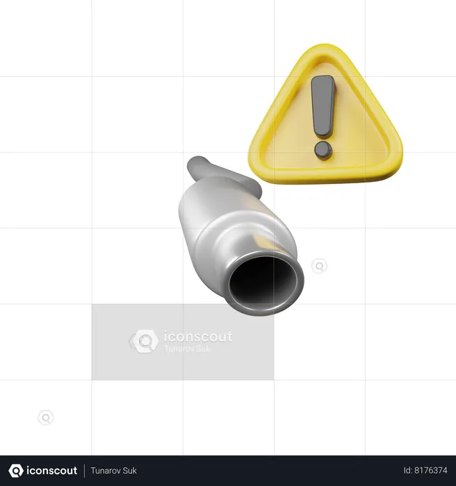 Exhaust Warning  3D Icon