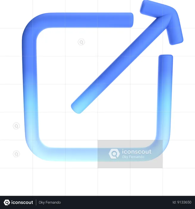 Expand Window  3D Icon