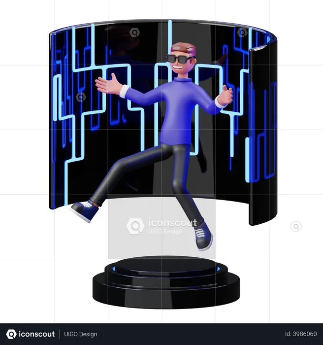 Experiencia panorámica  3D Icon