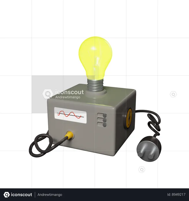 Experimental Bulb  3D Icon