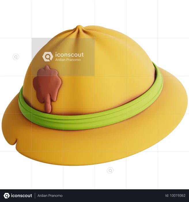 Explorer Hat  3D Icon