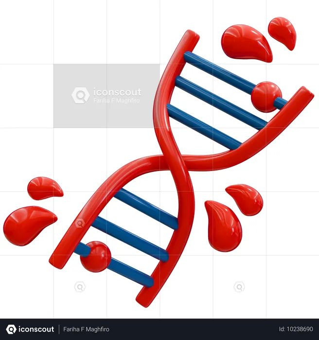 DNA 구조 탐구  3D Icon