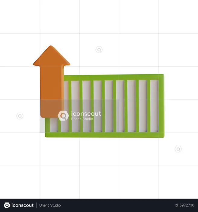 Export Container  3D Icon
