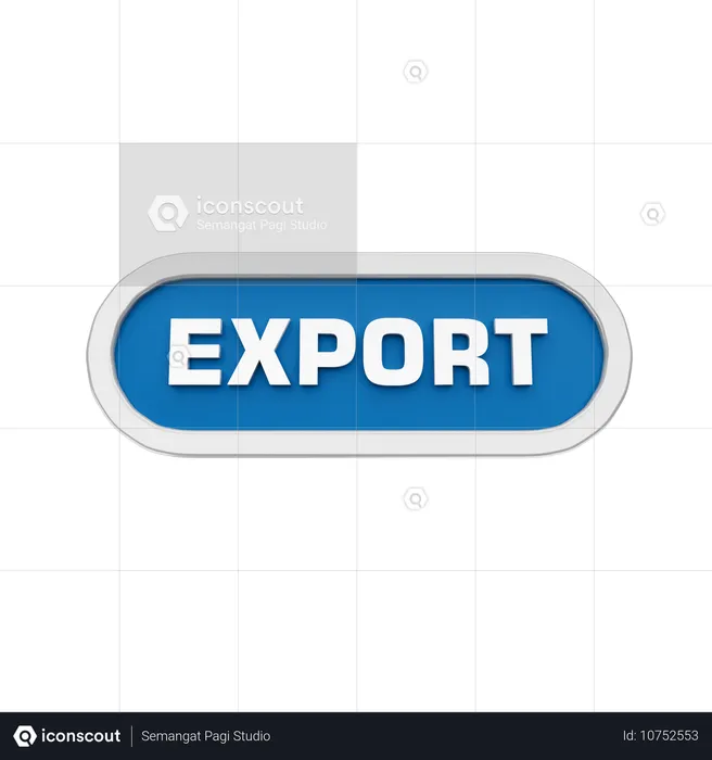 Exportar  3D Icon