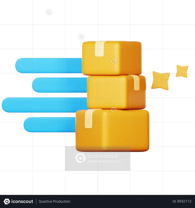 Express Delivery  3D Icon