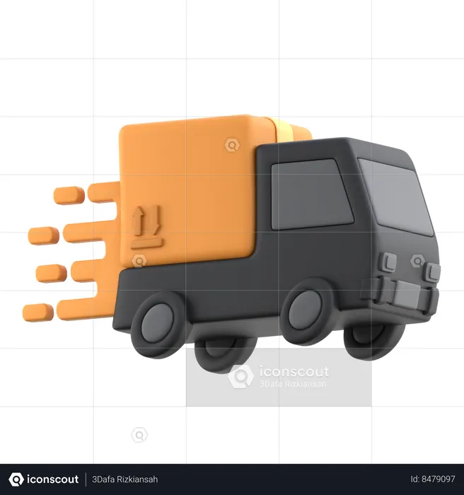 Express Delivery  3D Icon