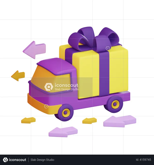Express Delivery  3D Illustration