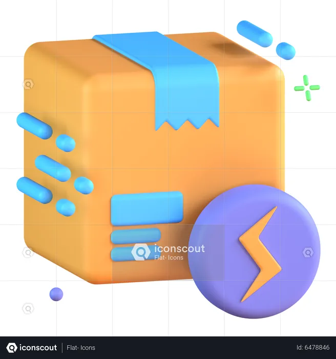 Expressversand  3D Icon