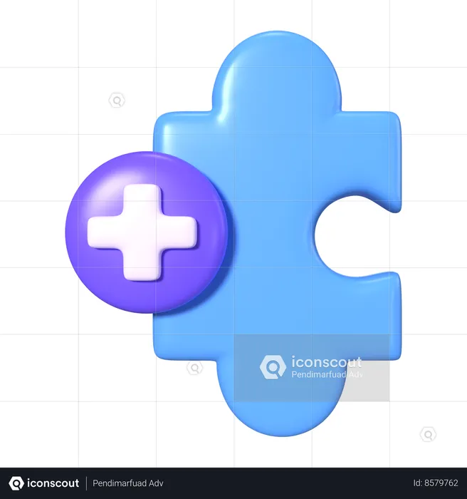 Extension  3D Icon